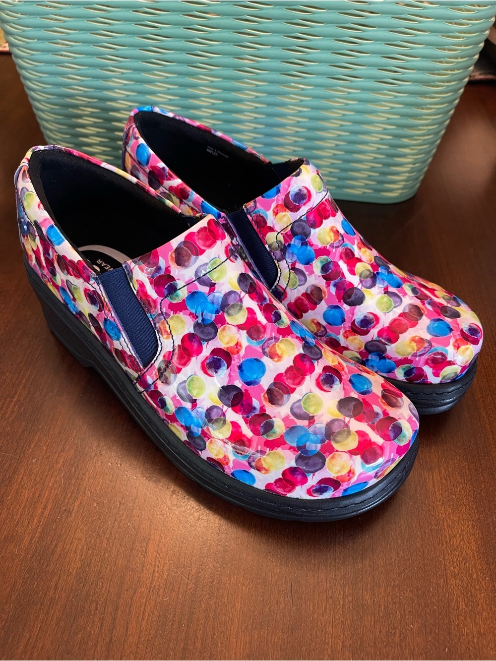 NWT Klogs Footwear Naples Blotter Patent - SZ 8 - Picture 2 of 9